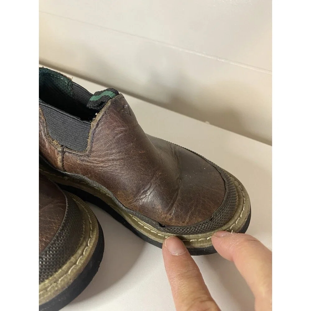 Toddler’s Size 8 Georgia Boot Georgia Giant Romeos Kids Brown Leather Slip On